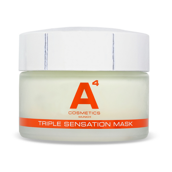 A4 Cosmetics Triple Sensation Mask, Luxuriöse Regenerationsmaske, Intensive Feuchtigkeitsversorgung