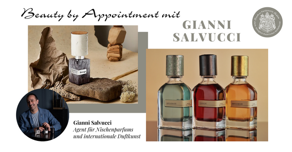 Beauty by Appointment Duftberatung mit Gianni Salvucci vom 27.- 29.7.2024