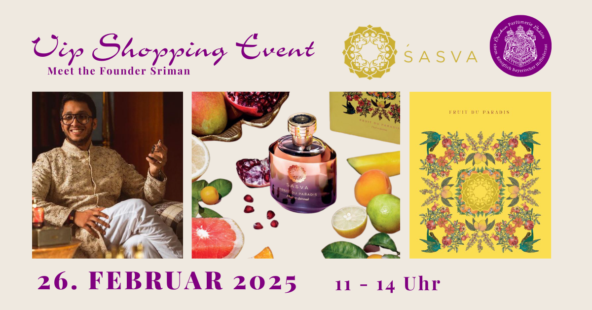 VIP Shopping Event with SASVA Parfums am 26.02.2025