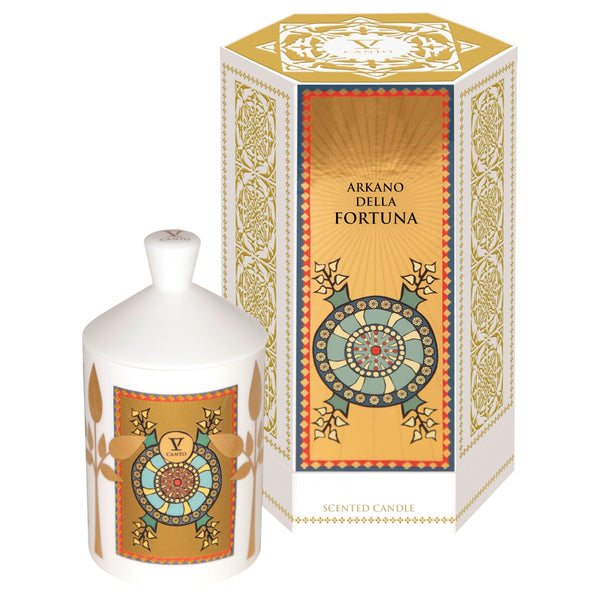 Arkano della Fortuna Ceramic Candle