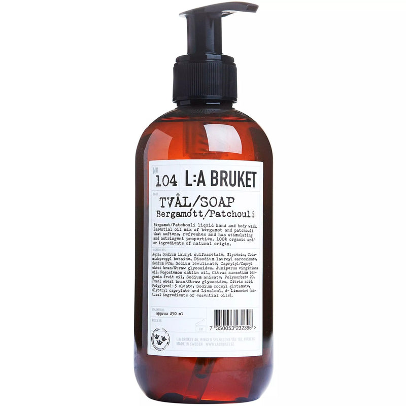 Hand & Body Wash Bergamot/ Patchouli