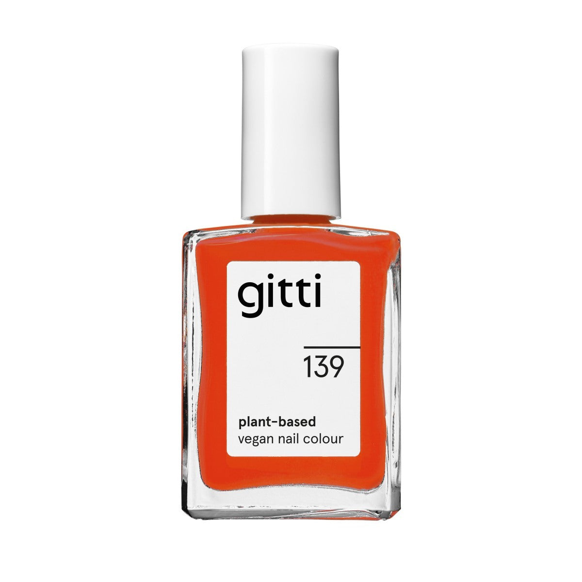 gitti no. 139 fiery orange red