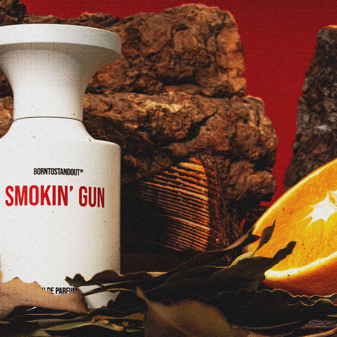 Smokin' Gun Flasche, Eau de Parfum Smokin' Gun, Rauchiger Duft Smokin' Gun