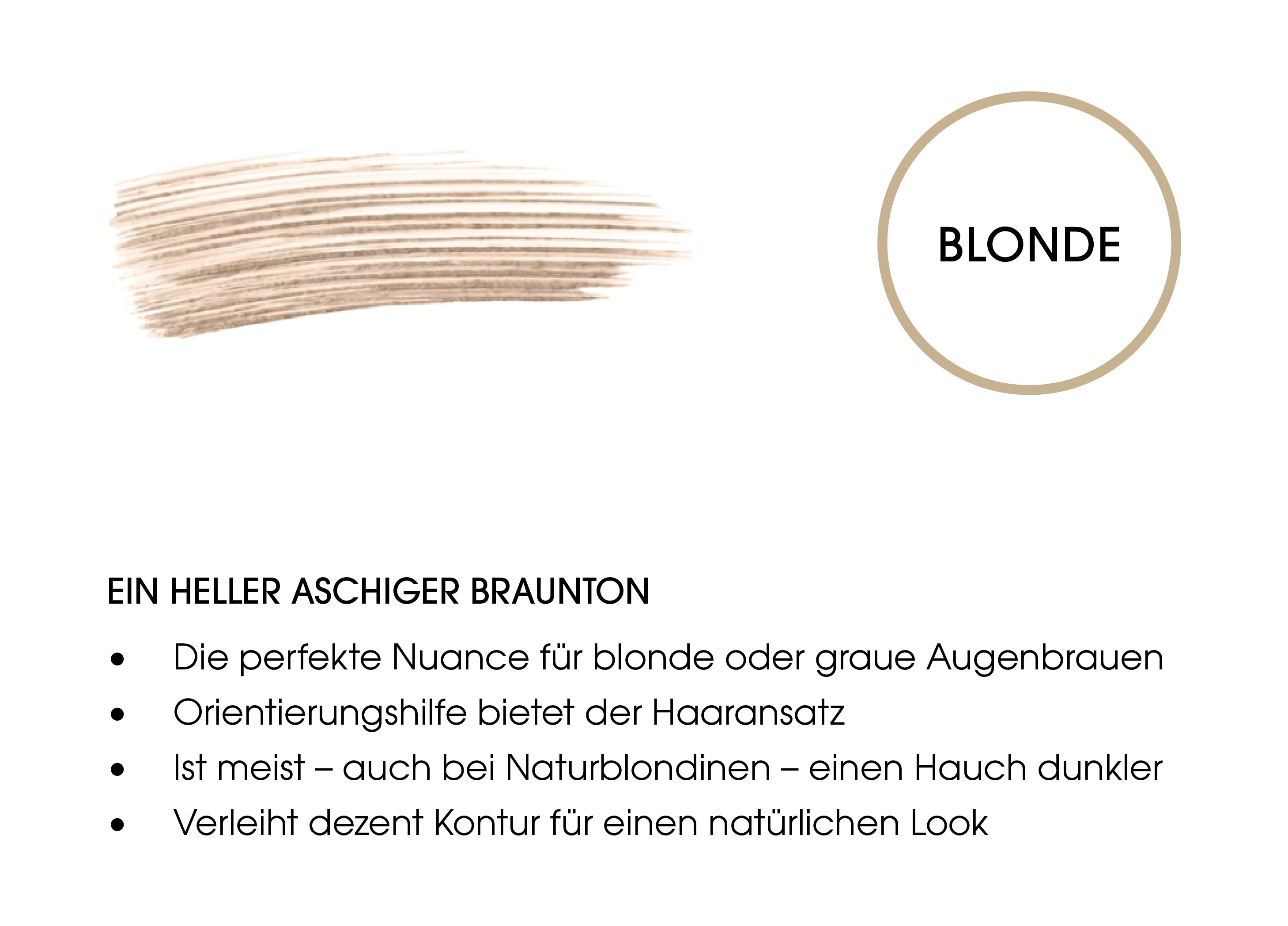 Eyebrow Enhancer Color&Care Blonde