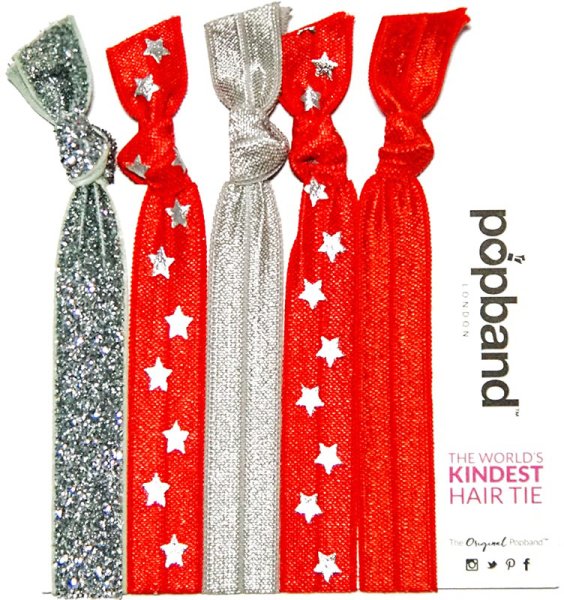 Popband Haargummi Printed Allstar