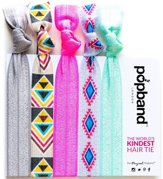 Popband Haargummi Printed Tribal